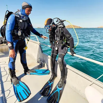 Découverte de la plongée avec Carantec Nautisme